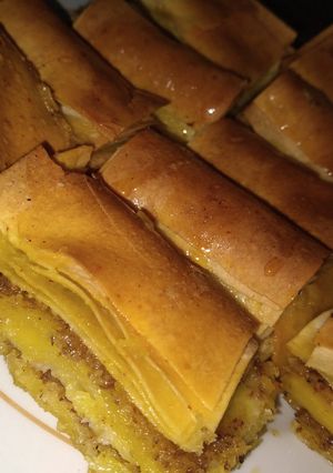 عکسی از دستور باقلوا گردویی خونگی(مقرون به صرفه)