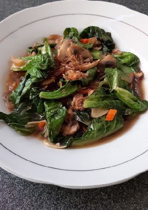 Foto resep Cah kailan jamur
