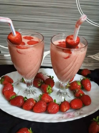 Recipe Strawberry Banana Smoothie 🍓🍌🍓🍌 the Delicious So Delicious