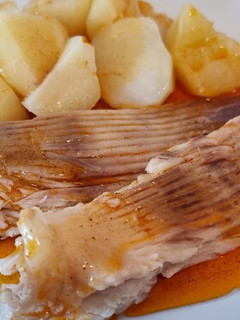 Una foto de Caldeirada de Raya a la Gallega