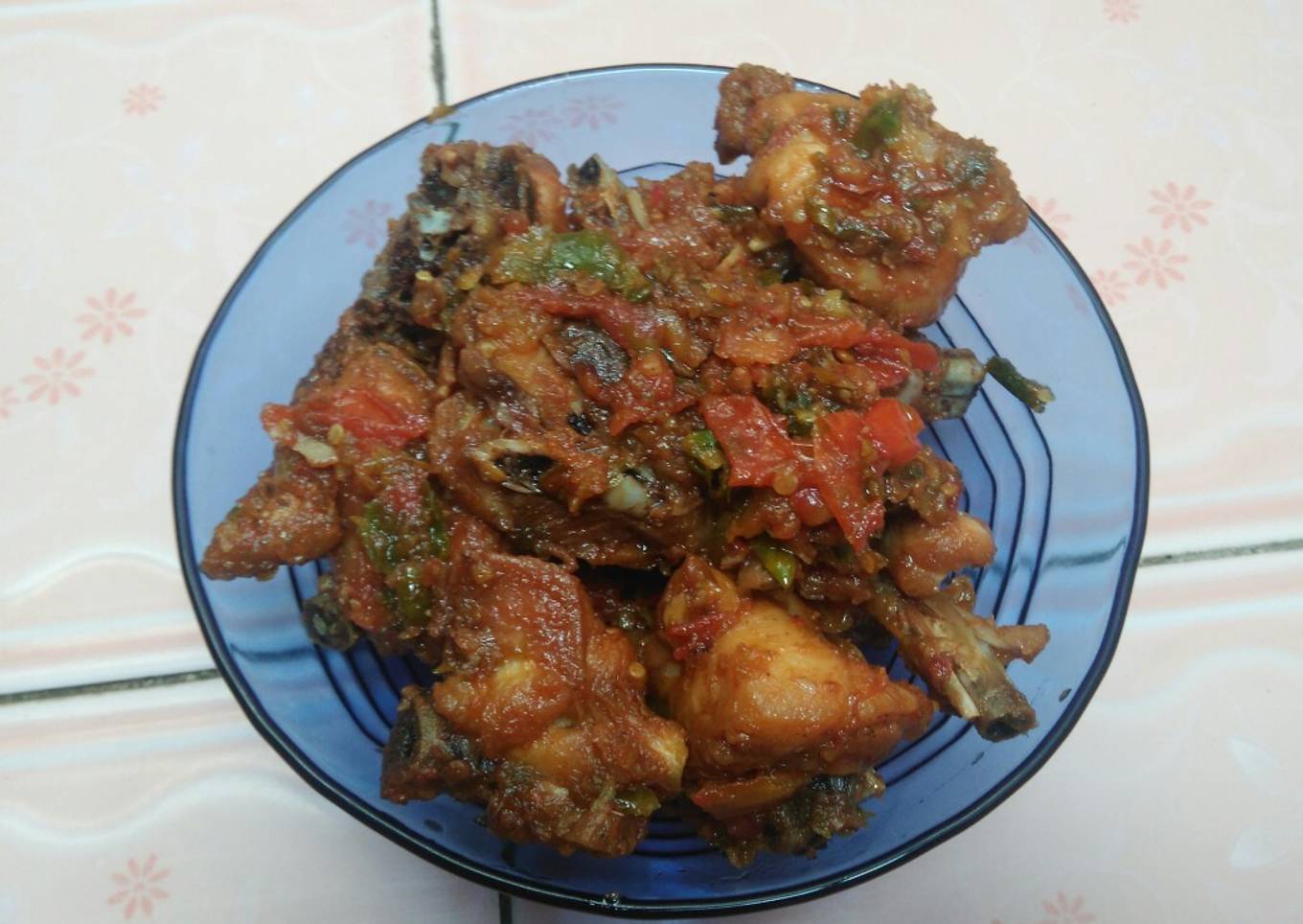 Balado Ayam Cabe Rawit