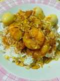 1310. Nasi Bali Udang Telur Puyuh