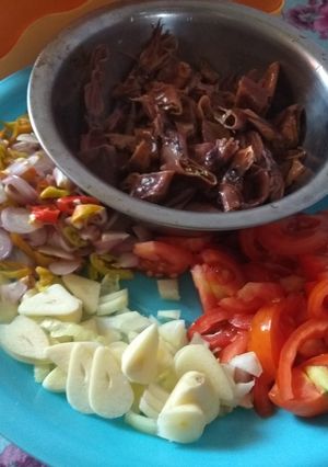 Foto resep Tumis cumi kering
