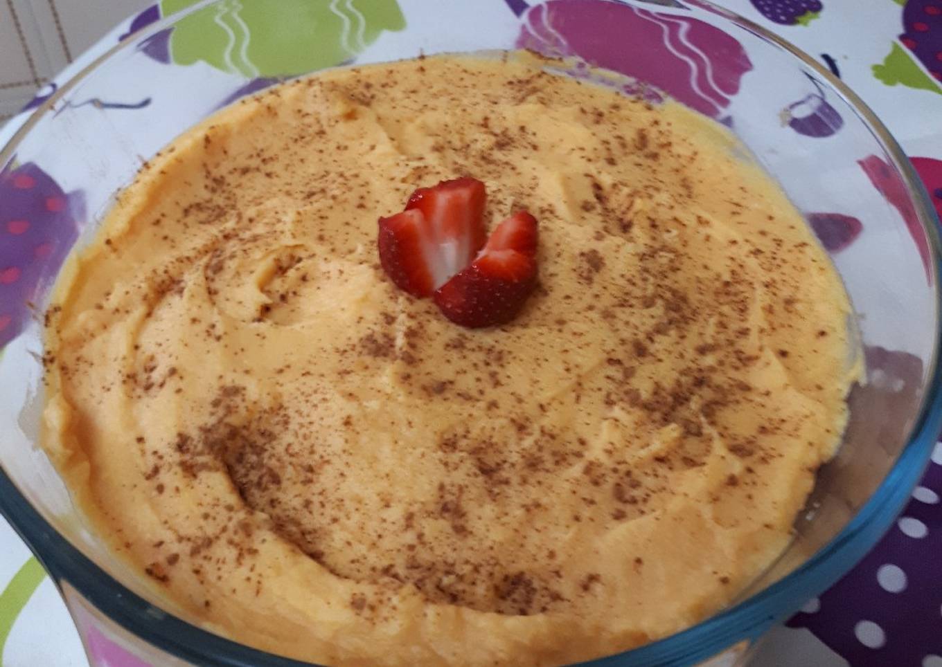 Dulce de batata llamado boniatillo borracho