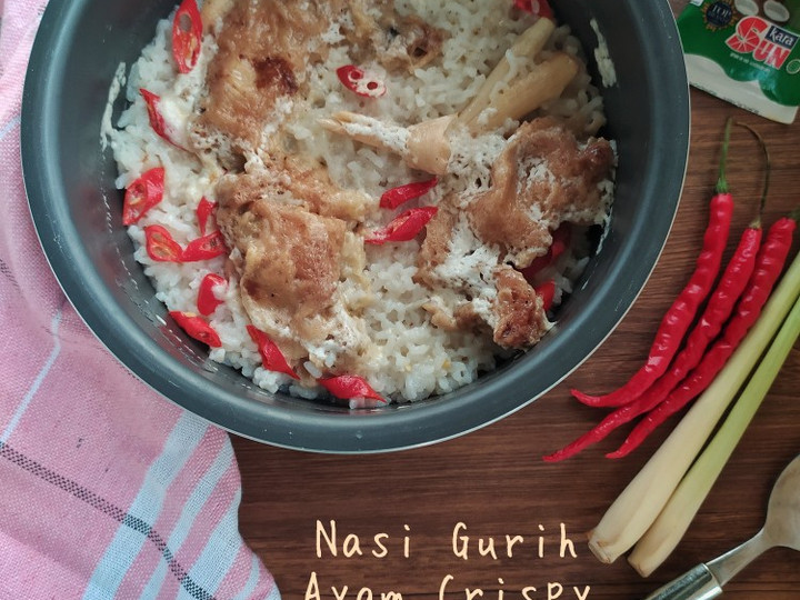 Anti Ribet, Memasak Nasi Gurih Ayam Crispy Rice Cooker Sederhana Dan Enak