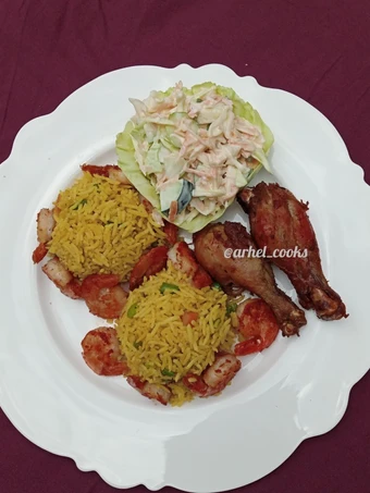 Easy Steps to Make Recipe Prawn fried rice that is So Delicious, Tasty}