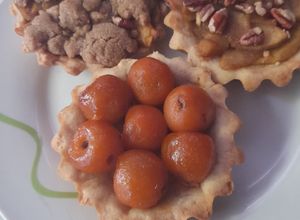 Una foto de Tarta de manzana y tejocote