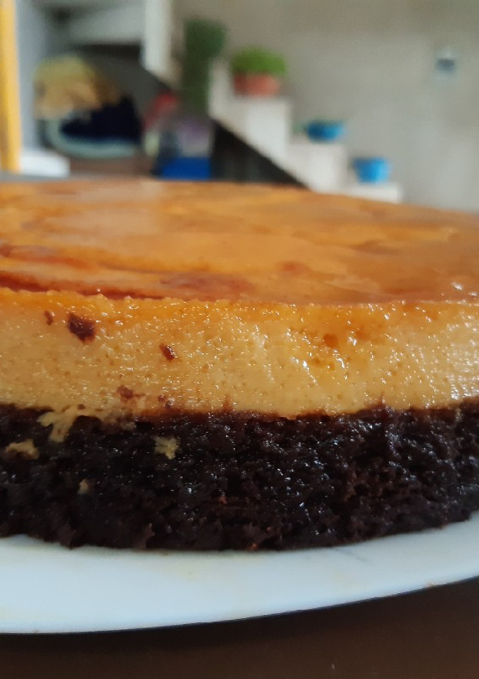 Una foto de Delicioso Choco-flan