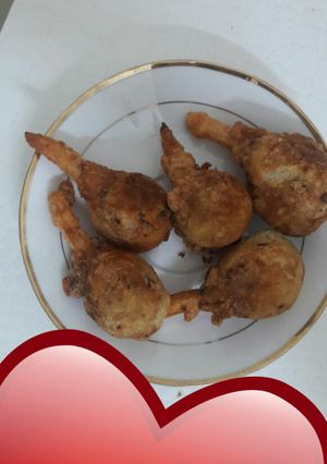 صورة لوصفة افخاذ الدجاج الكذابه من افنان الغامدي 🍛😎