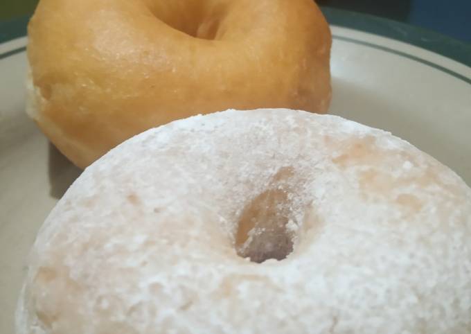 Bagaimana cara membuat Donat empuk menul² (tanpa ulen tanpa kentang)  sedap