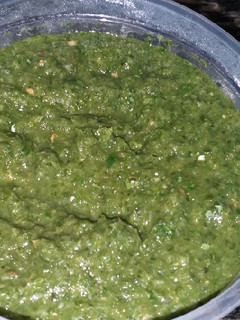 A picture of Corriander Chutney#festive contest-Mombasa #Authors marathon.