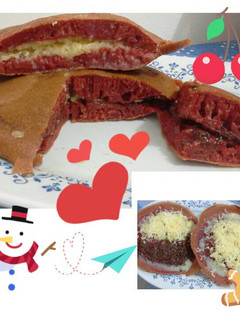 Foto resep Martabak Red Velvet (mini teplon)