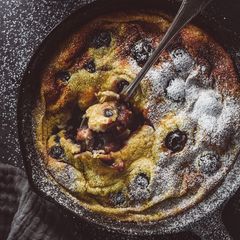 My Single Serve Cherry Clafoutis A picture of My Single Serve Cherry Clafoutis.