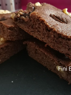 Una foto de Saludable Brownie sin azúcar