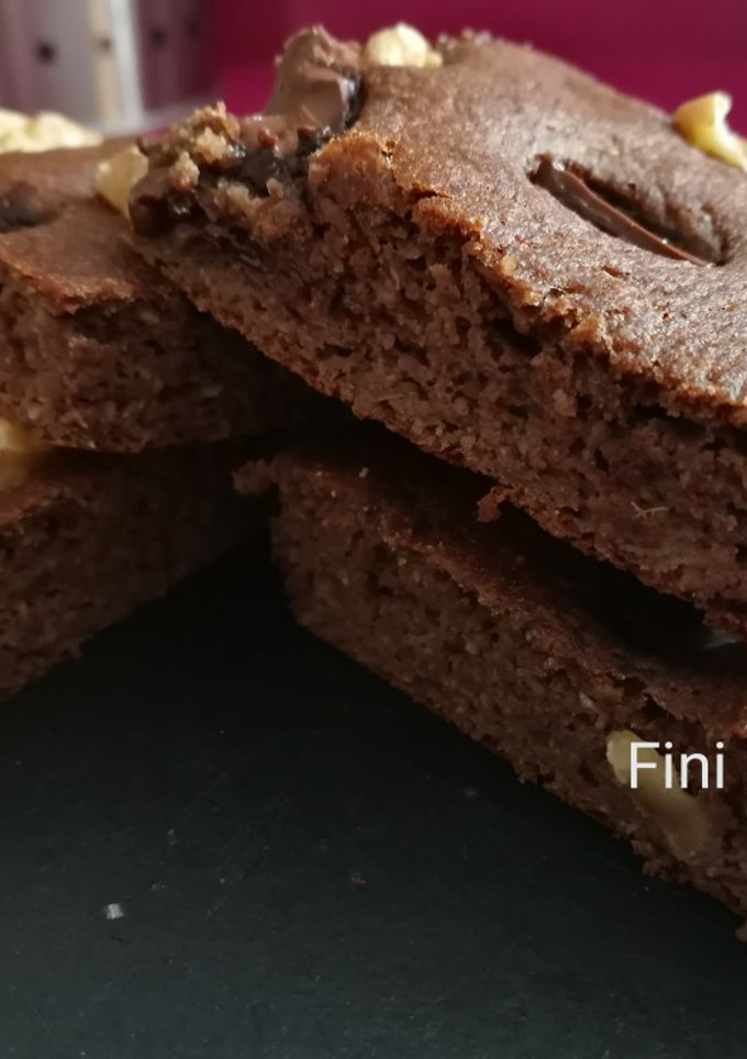 Una foto de Saludable Brownie sin azúcar