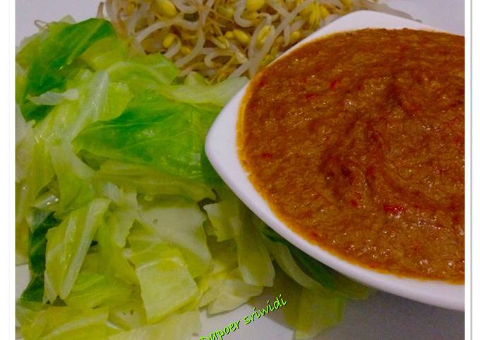 Resep Sambal Kacang Oleh Dapoer Sriwidi Cookpad