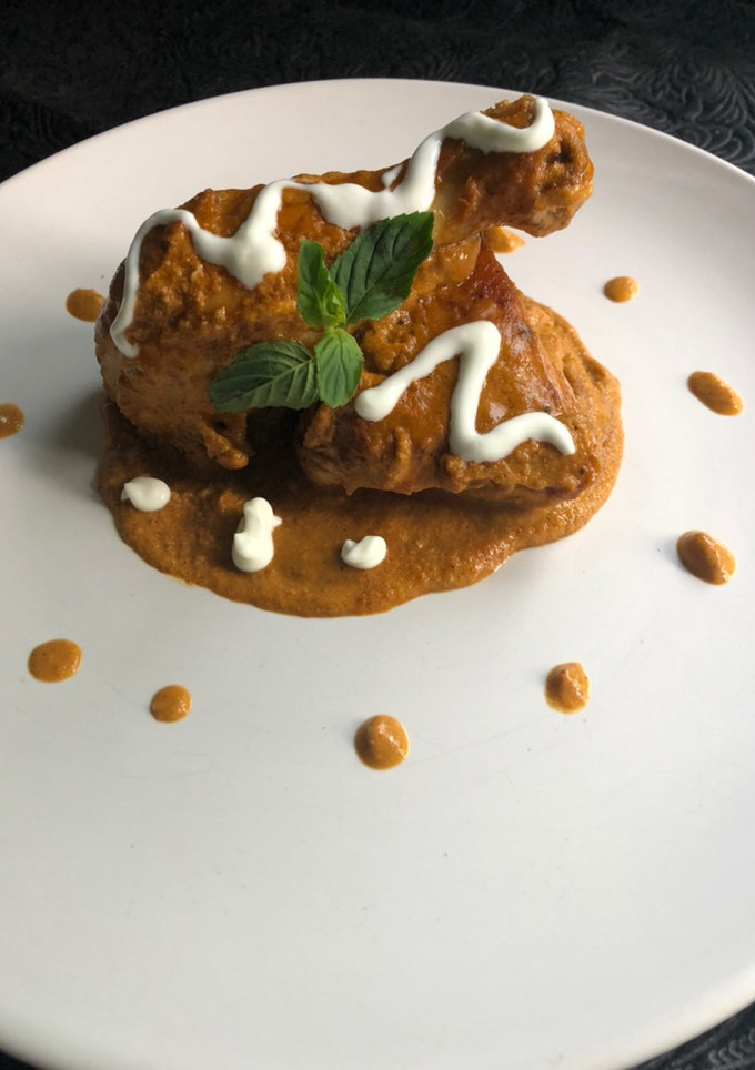 Una foto de Butter chicken