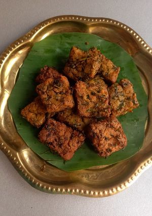 A picture of Methi vadi.