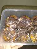 Bola-bola pisang crispy isi coklat lumer