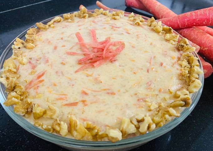 Recipe of Jamie Oliver Gajrela (gajar ki kheer)