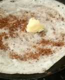 Crispy dosa in iron tawa