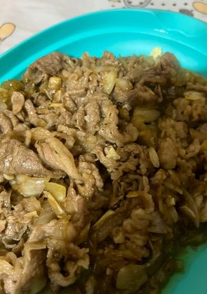 Foto resep Beef Yoshinoya Ala Chef Hun