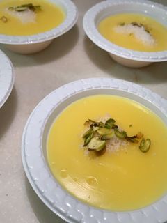 صورة لوصفة المهلبية أو التطلي