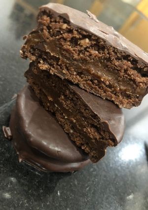 Una foto de Alfajor de harina de almendra