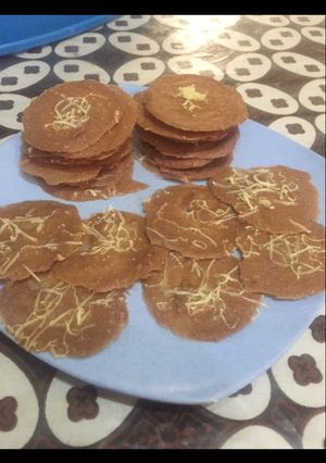 Foto resep Crispy almond choco cheese, lengkap step by step