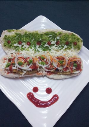 A picture of Hotdog Sandwich.