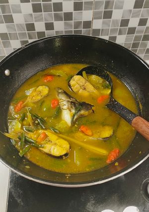 Foto resep Patin kuah kuning asem pedas