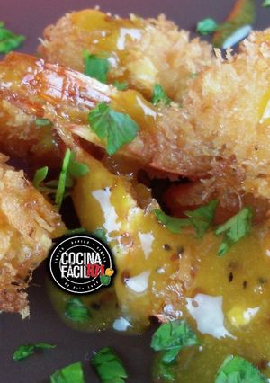 Una foto de Honey Mustard Shrimps