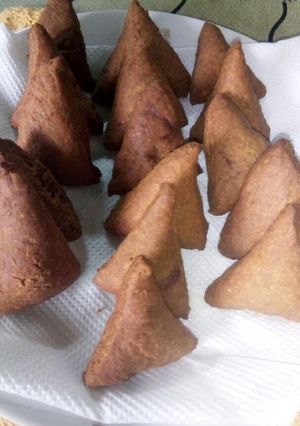 A picture of Coffee flavored mandazi.