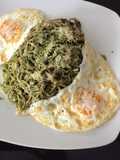 Tallarines verdes al pesto