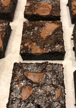 A picture of Cocoa Fudge Brownies.