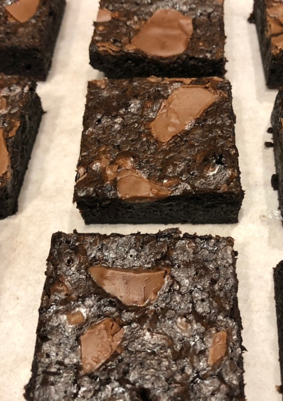 A picture of Cocoa Fudge Brownies.