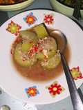 Sayur labu air masak pedas
