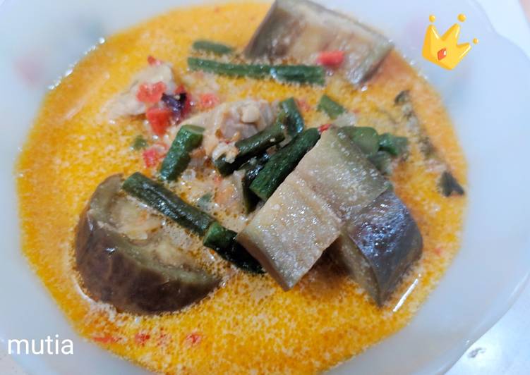 Sayur Lodeh Terong & Kacang Panjang