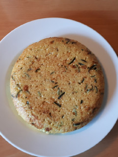 Una foto de 129. Tortilla de quinoa y calabacín