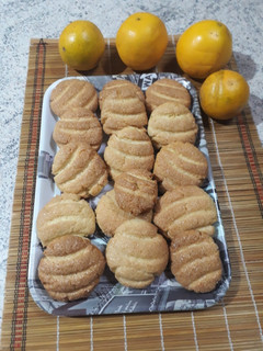 Una foto de Galletitas de naranja!!!