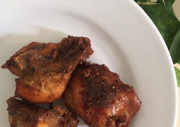 Tutorial Membuat Resep Ayam goreng kalasan