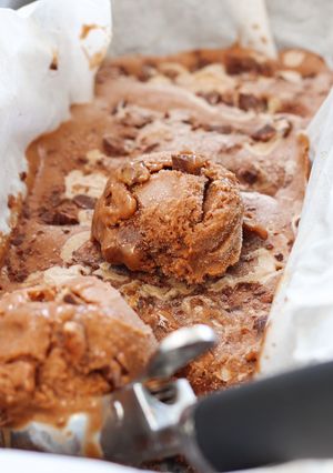 Foto de Gelado de chocolate saudável