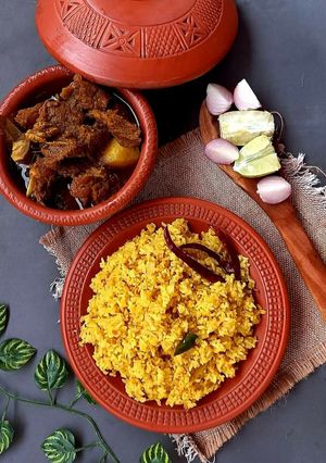 প্লেইন ভুনা খিচুড়ি রেসিপির প্রধান ছবি