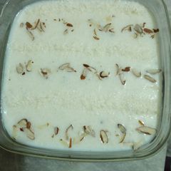 Coconut 🥥 firni A picture of Coconut 🥥 firni.