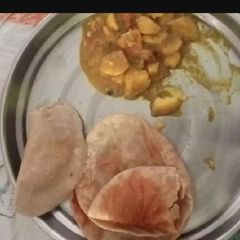 A picture of Arbi ki sabzi.