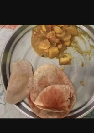 A picture of Arbi ki sabzi.