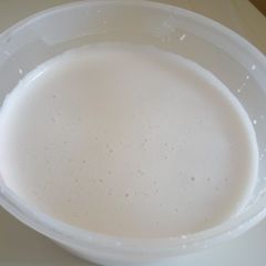 A picture of DIY Coconut Milk.