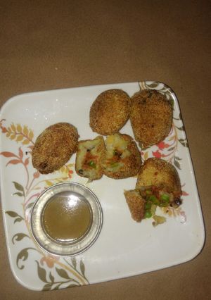 A picture of Mutter cutlet.