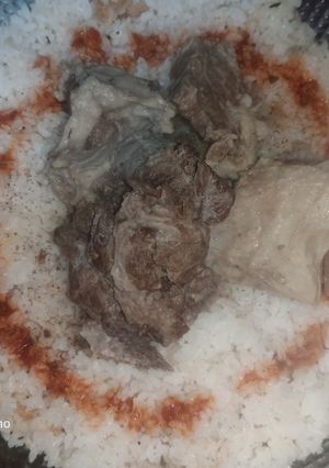 صورة لوصفة فتة العيد