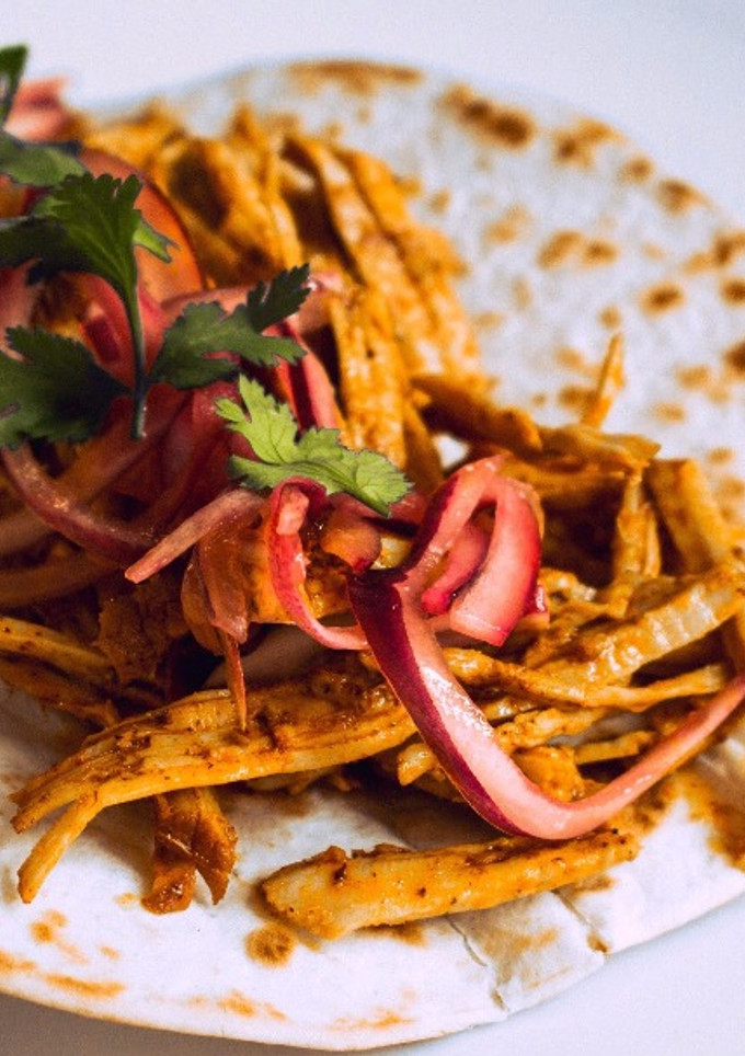 Una foto de Tacos de cochinita pibil